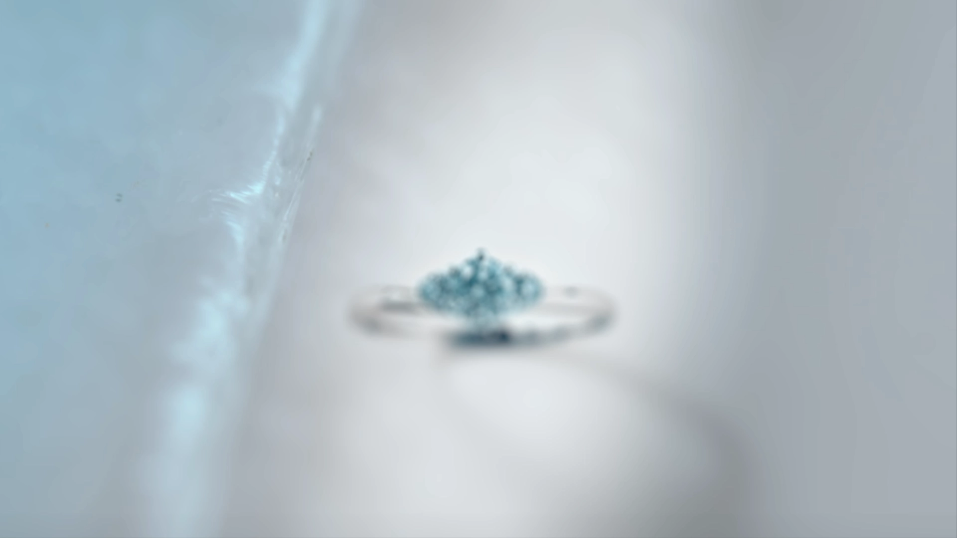 ブルーダイヤモンド　リング 楽天市場】【幸せを呼ぶ小指の魔法・・・ピンキーリング×ブルーダイヤ