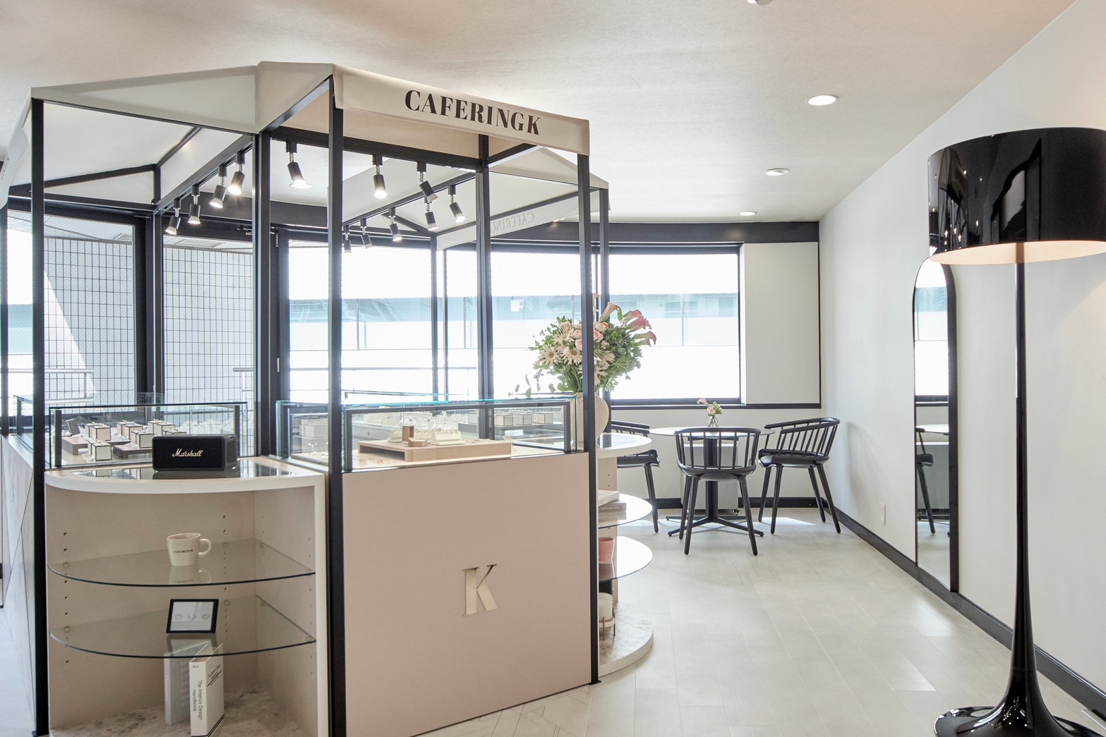 CAFERING銀座店 店内360°ビュー